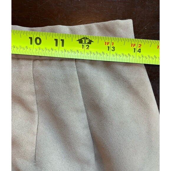 Vintage Embroidered ST. ANTHONY COLLECTION Faux Suede Long Pencil Skirt, Size 8 - Picture 5 of 8